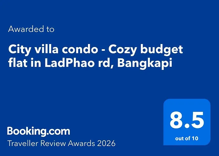 Apartment - Cozy Budget Flat In Ladphao Rd, Bangkapi *